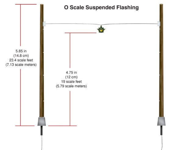 JP5665 O Suspended Flashing Lights