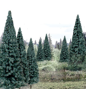 TR1588 Blue Spruce Trees 4 - 6 inch (Pack of 13)
