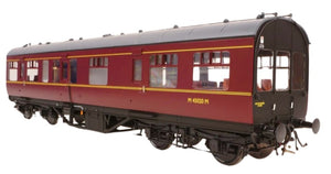 50ft Inspection Saloon BR Lined Maroon Black Ends