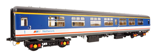 Network SouthEast dark blue MK2 First Corridor (FK) Passenger Coach