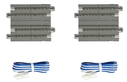 KATO 20-049 Slab Dual Straight Feeder Track 62mm