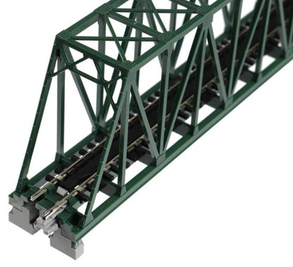 Kato 20-431 Single Track Truss Girder Bridge 248mm Green