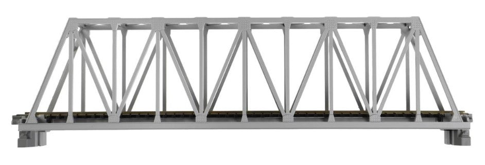 Kato 20-432 Single Track Truss Girder Bridge 248mm Grey