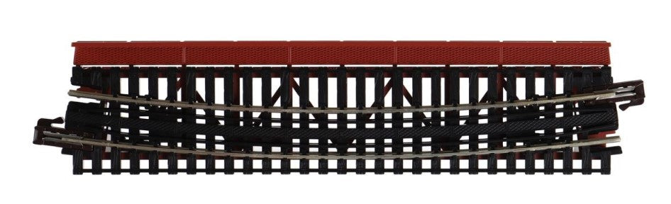 Unitrack (R448-15T) Curved Girder Bridge Red 15 Degree