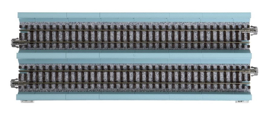 Kato 20-455 Double Track Plate Bridge 186mm Light Blue