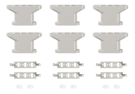 Double Track Poured Concrete Pier Set (6)