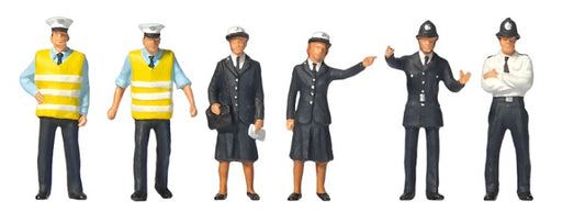 British Police (6) British OO Scale Figure Set