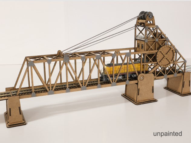 HO/OO Scale Motorised Drawbridge Kit