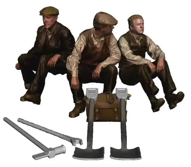 OO Gauge Loco Specific Crew - Wickham Trolley Crew Pack