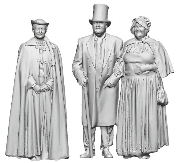 N Gauge 1804-1870 Pioneering - Victorian People Set 1