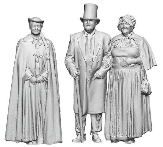 OO Gauge 1804-1870 Pioneering - Victorian People Set 1