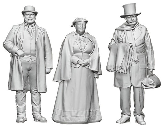 N Gauge 1804-1870 Pioneering - Victorian People Set 2