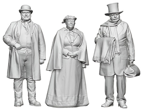 OO Gauge 1804-1870 Pioneering - Victorian People Set 2