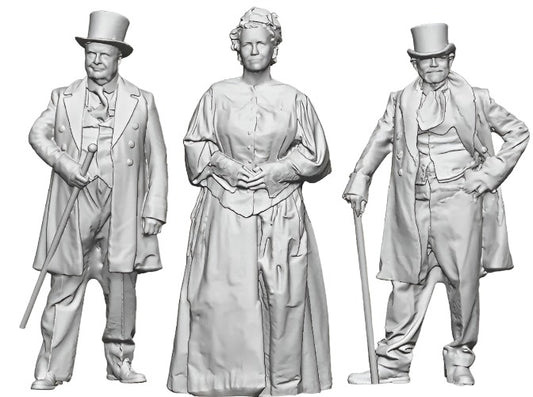 OO Gauge 1804-1870 Pioneering - Victorian People Set 3