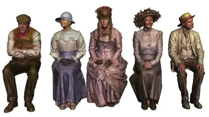 N Gauge 1870-1922 Pre-Grouping - Seated Passengers Pack A