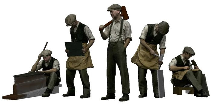 N Gauge 1922-1948 Pre-Grouping - Slate Worker Bundle