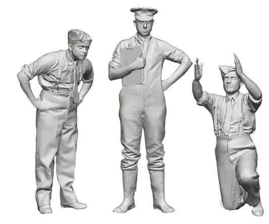 1:72 Scale RAF Through the Ages - World War Two - RAF Ground Crew Set 1