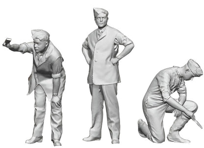 1:48 Scale RAF Through the Ages - World War Two - RAF Ground Crew Set 2