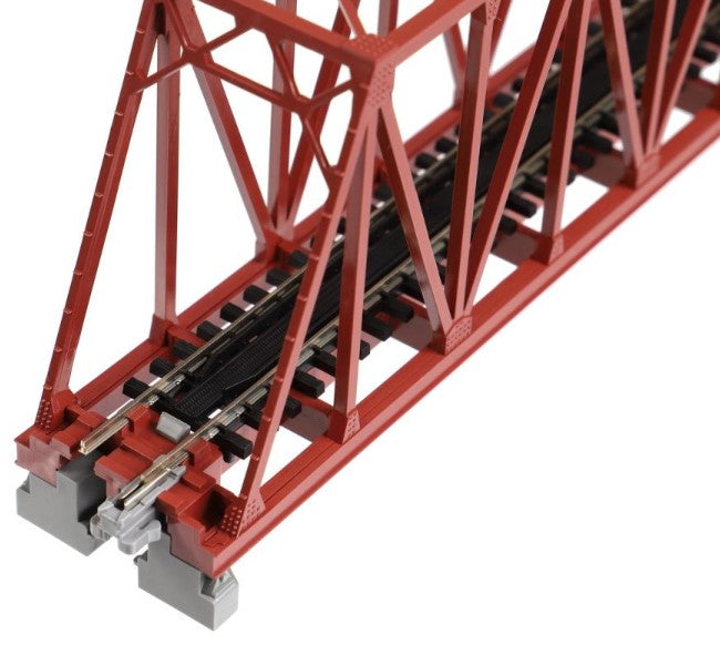 Unitrack (S248T) Straight Truss Girder Bridge Red/Brown 248mm