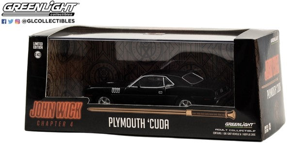 John Wick 4 (2023 Movie) 1971 Plymouth 'Cuda