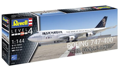 Boeing 747-400 Iron Maiden "Ed Force One" Model Kit