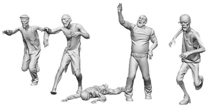 N Gauge - Halloween Zombie Pack 1