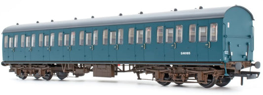 BR Mk1 57' Non-Gangway Coach - S - BR Rail Blue: E46165