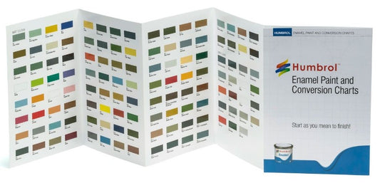 Humbrol Enamel Colour Chart