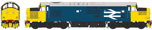 Class 37/0 BR Large Logo Blue Unnumbered (Centre Headcode) Diesel Locomotive