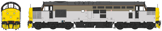 Class 37/0 Railfreight Sector Grey Unnumbered/Unbranded (Centre Headcode) Diesel Locomotive