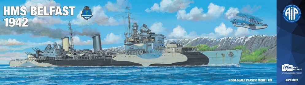 HMS Belfast 1942 Royal Navy Cruiser