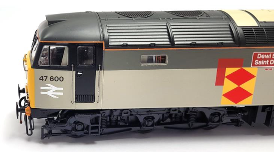 Class 47 600 'Dewi Saint/Saint David' Railfreight Distribution Diesel Locomotive