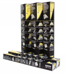 1 Inch Riser - 13 Piece Bulk Pack