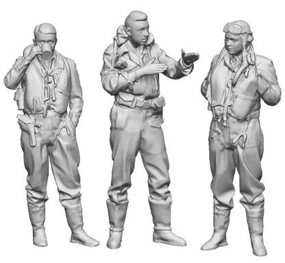 1:32 Scale RAF Through the Ages - World War Two - RAF 2TAF Pilots in Conversation