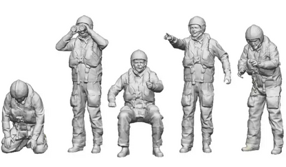 1:32 Scale - Trade & Services - RNLI Crew on Deck