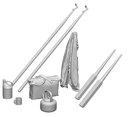 OO Gauge - GWR Brake Van Detailing Set