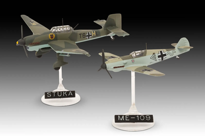 Messerschmitt Bf109E & Junkers Ju87B Stuka Model Kit