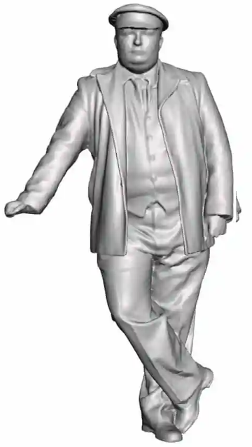 O Gauge - Railway & Lineside - 1948-1968 British Railways - Goods Guard leaning