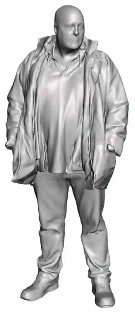 N Gauge - Railway & Lineside - Loco Crew in High Vis Jacket