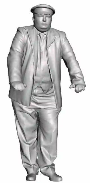 OO Gauge - Railway & Lineside - 1948-1968 - Goods Guard leaning on Veranda