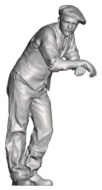 OO Gauge - Railway & Lineside - 1870-1947 - Fireman Leaning looking left