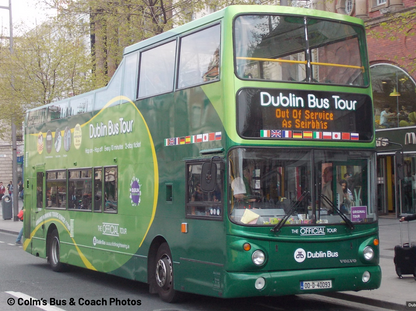 Alexander ALX400-Bodied Dennis Trident / Volvo B7TL Dublin Tour AV93 - 00-D-40093