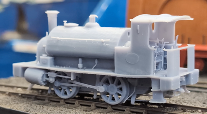 OR76CRP005 CR Class 264/611 BR Early Crest Plain Black 56035 Steam Locomotive