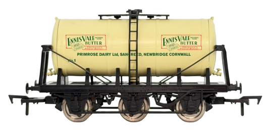 4F-031-150 6 Wheel Milk Tanker Ennis Vale Butter - Weathered