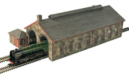 Pre-Owned 44-0157 Two Road Stone Engine Shed