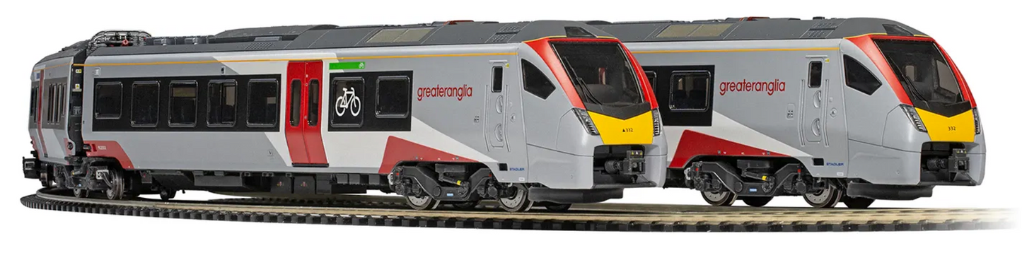 Pre-Owned R3963A Class 755/3 'Flirt' 3-Car Greater Anglia Train Pack