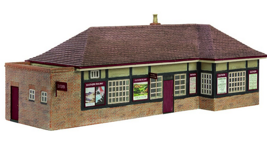 Rural Station - Maroon & Cream