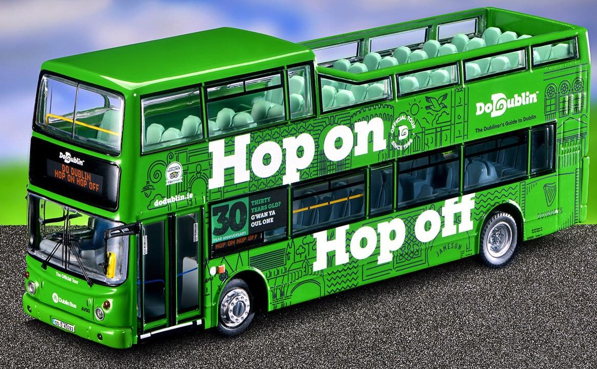 Alexander ALX400-Bodied Dennis Trident / Volvo B7TL Dublin Tour AV93 - 00-D-40093