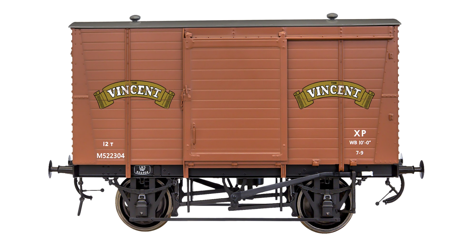 LMS Standard 12t Van Vincent Motorcycles - Weathered