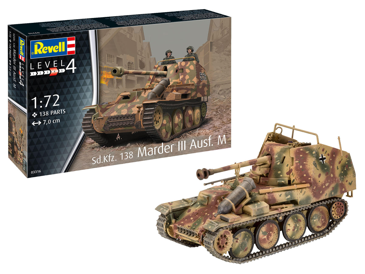 Maqueta de tanque: Sd.Kfz.138 Marder III Ausf. METRO - ciyashop Maqueta de tanque: Sd.Kfz.138 Marder III Ausf. METRO - ciyashop